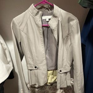 New York and co leather jacket